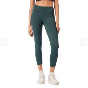 Outdoor Voices TechSweat High-Rise Leggings Green Size Small